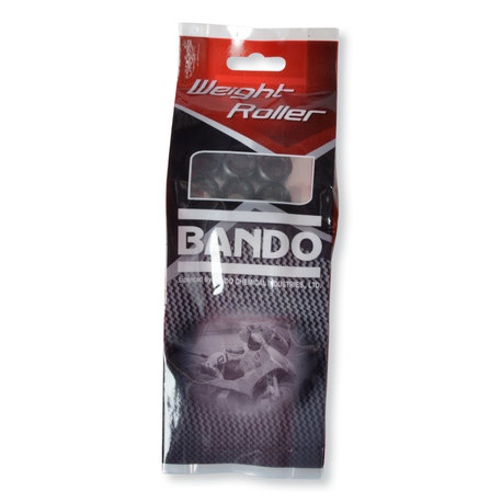 Bando Variator roller set, Ø15 x 12mm 6,0g Bando Variator roller set, Ø15 x 12mm 6,0g
